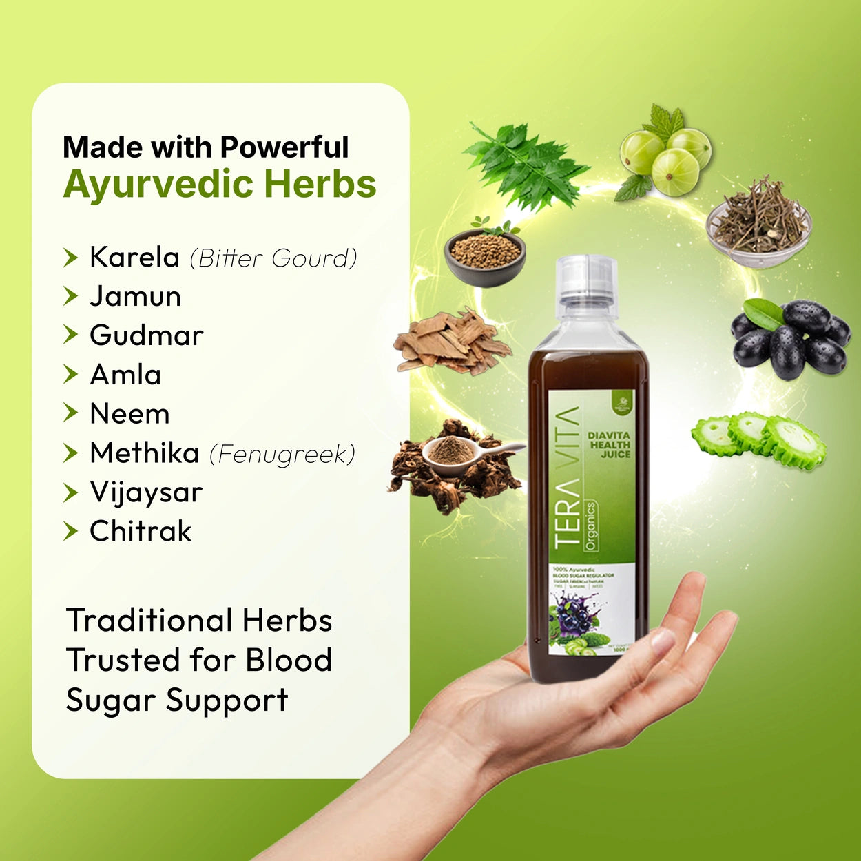 Diavita Health Juice – Ayurvedic Blood Sugar Regulator – 1000ml