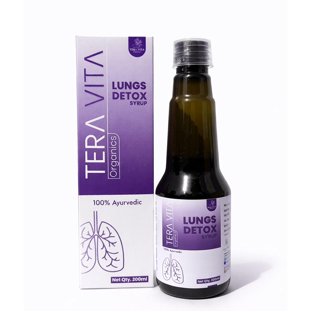 Lungs Detox Syrup – Ayurvedic Respiratory Cleanser – 200ml