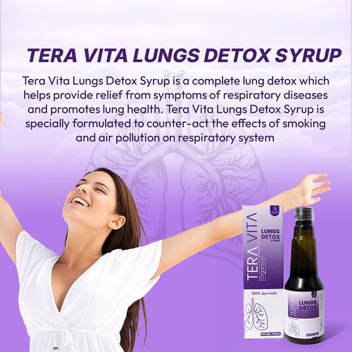 Lungs Detox Syrup – Ayurvedic Respiratory Cleanser – 200ml