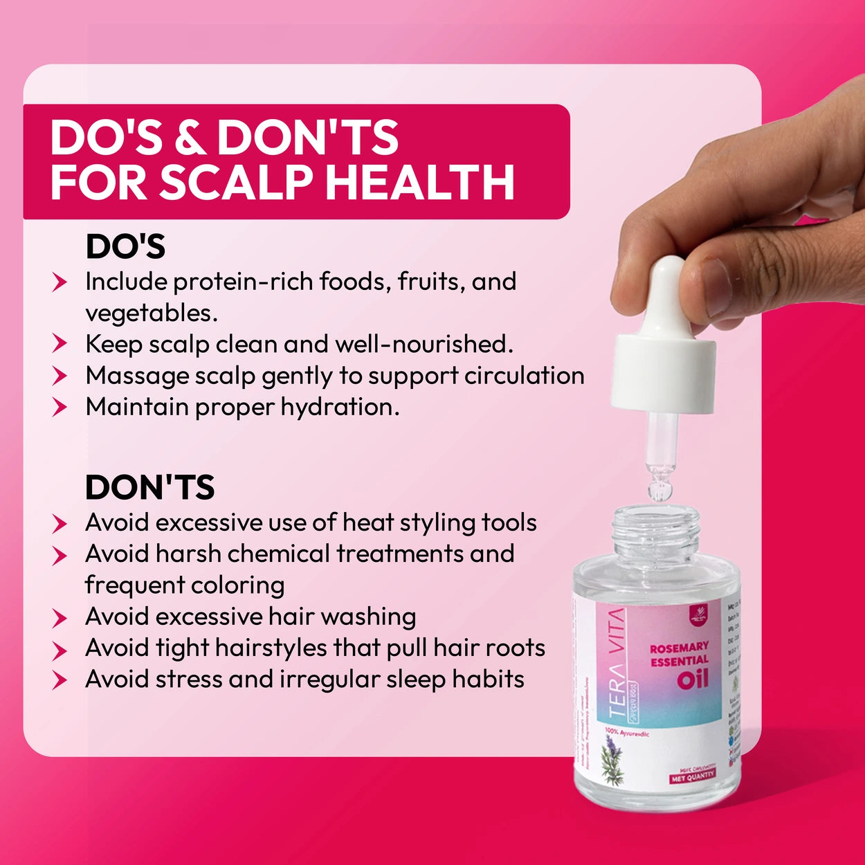 Rosemary Essential Oil – Ayurvedic Hair & Skin Care – 20ml