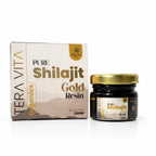 Pure Himalayan Shilajit Gold Resin with Gold Bhasam – 20g